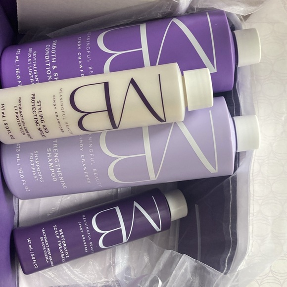 Cindy Crawford’s Meaningful Beauty Haircare 4 pc set. NEW. - Picture 7 of 7